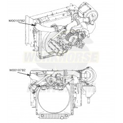 W0010782  -  Hose - Charge Air Cooler Outlet (L6I - 4.5L)